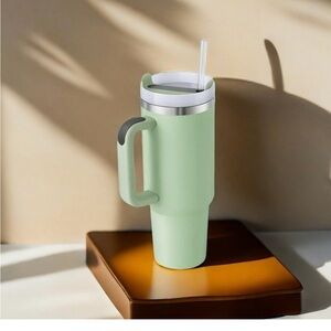 Travel Tumbler with Straw
